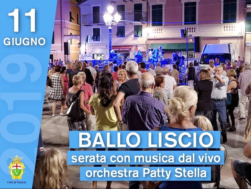 Ballo liscio martedì sera in piazza Bovani con lOrchestra Patty Stella...